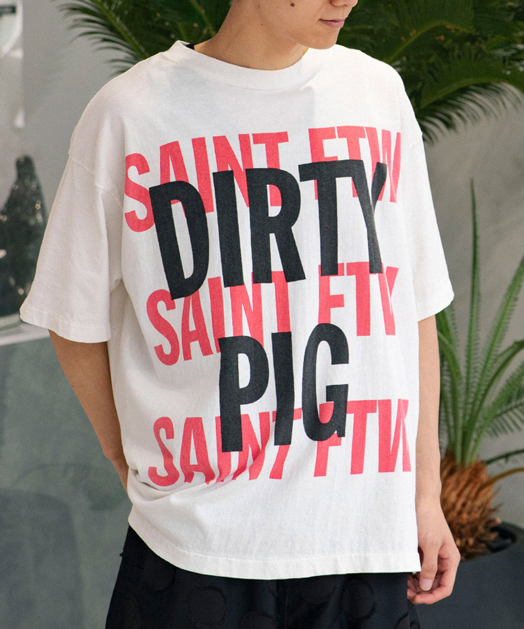 SS TEE / DIRTY PIG - SAINT MXXXXXX (セントマイケル) - tops 