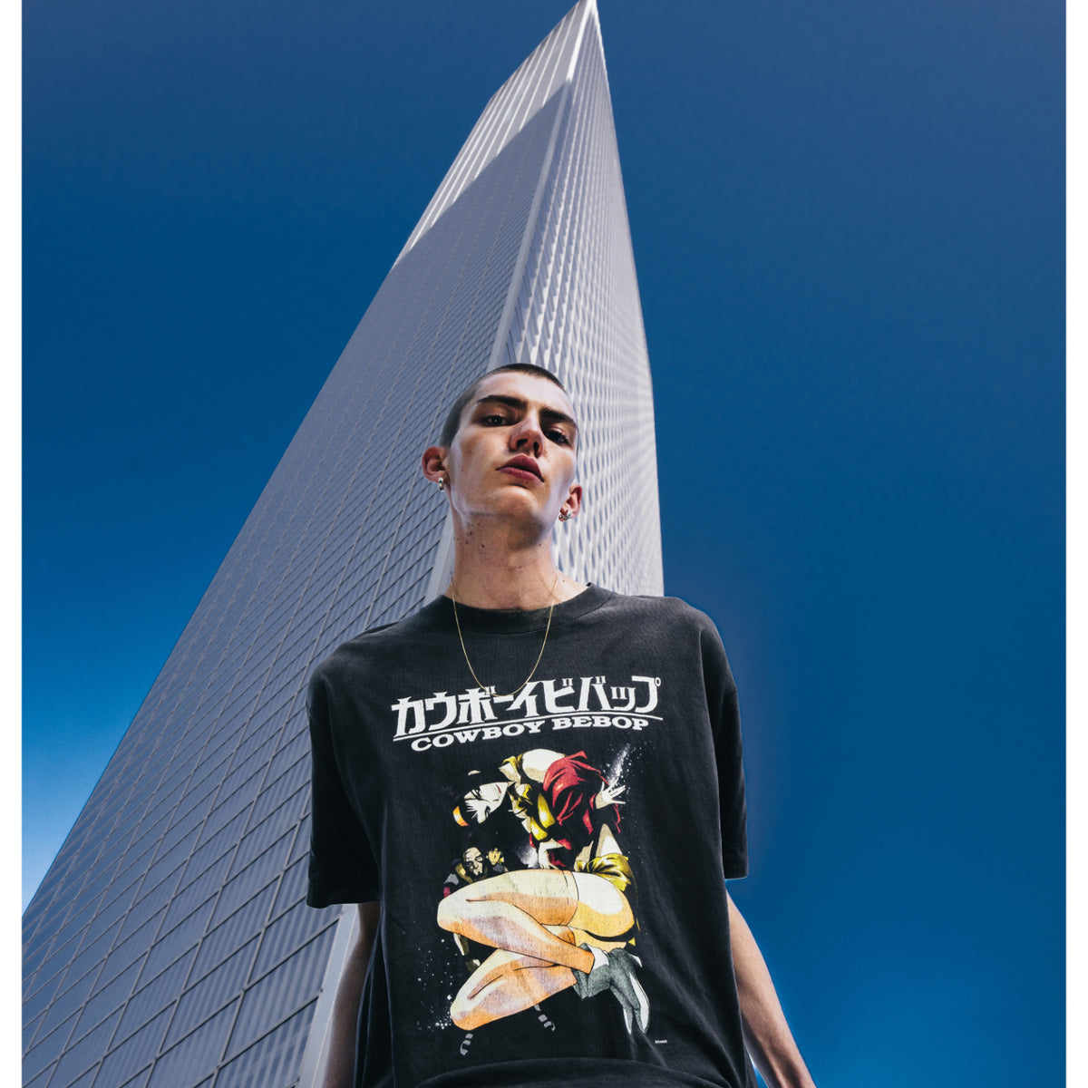 CB_SS TEE / COWBOY BEBOP / BLACK - SAINT MXXXXXX (セント