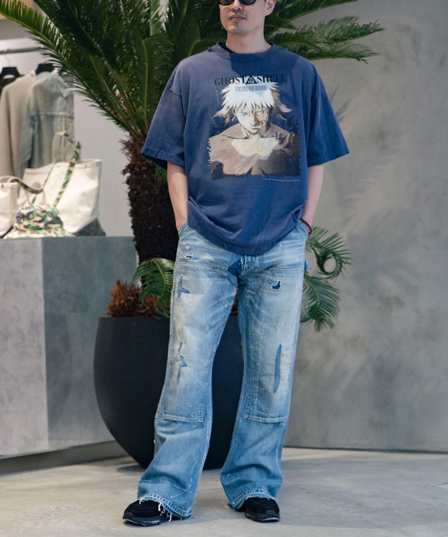 GS_SS TEE / GST IN THE S / NAVY - SAINT MXXXXXX (セント