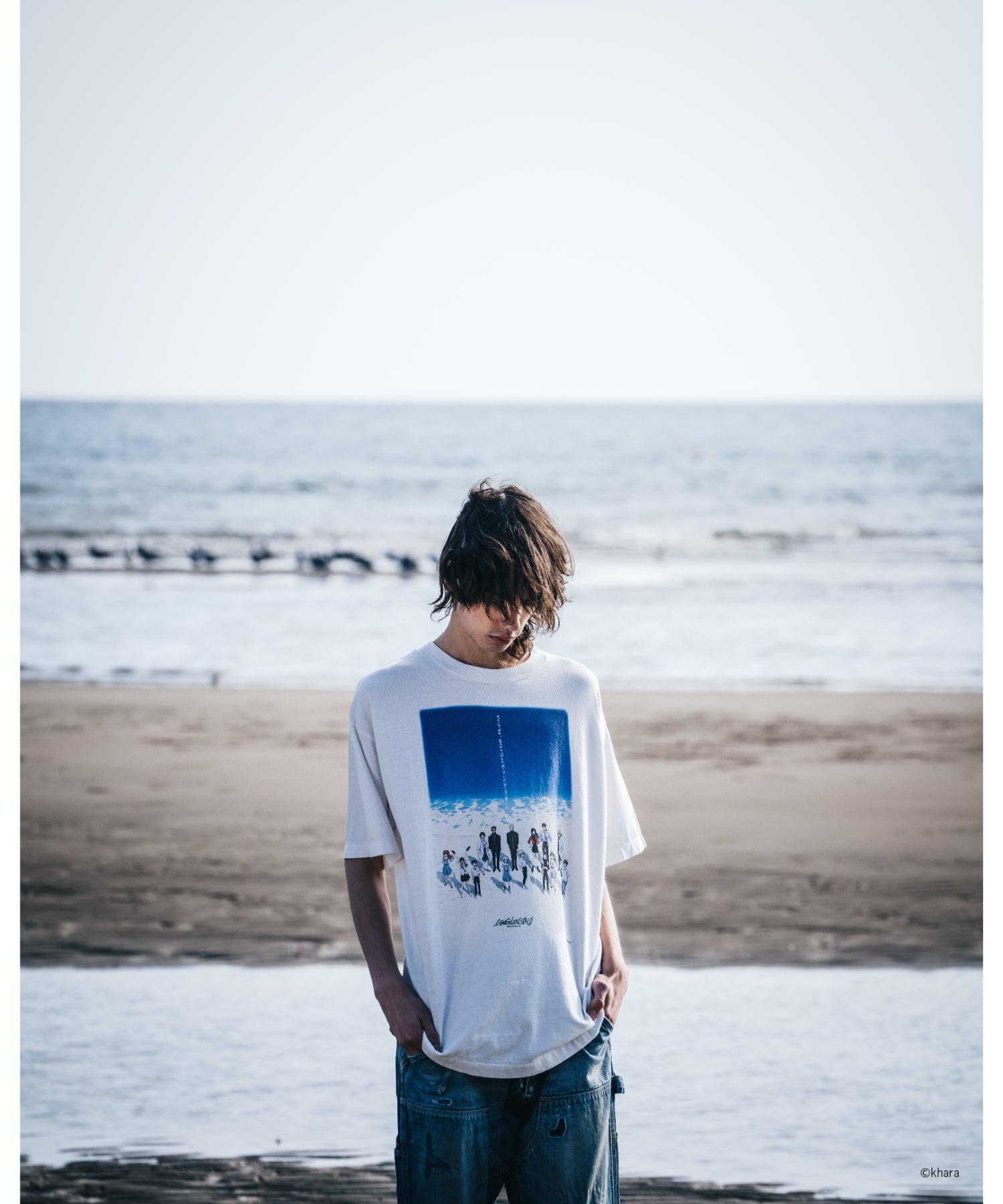 EV_SS TEE / BLUE / WHITE