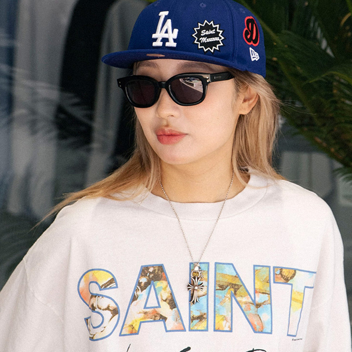 【あす楽対応】 9FIFTY RC ロサンゼルス・ドジャース SAINT - ダークロイヤル トップス