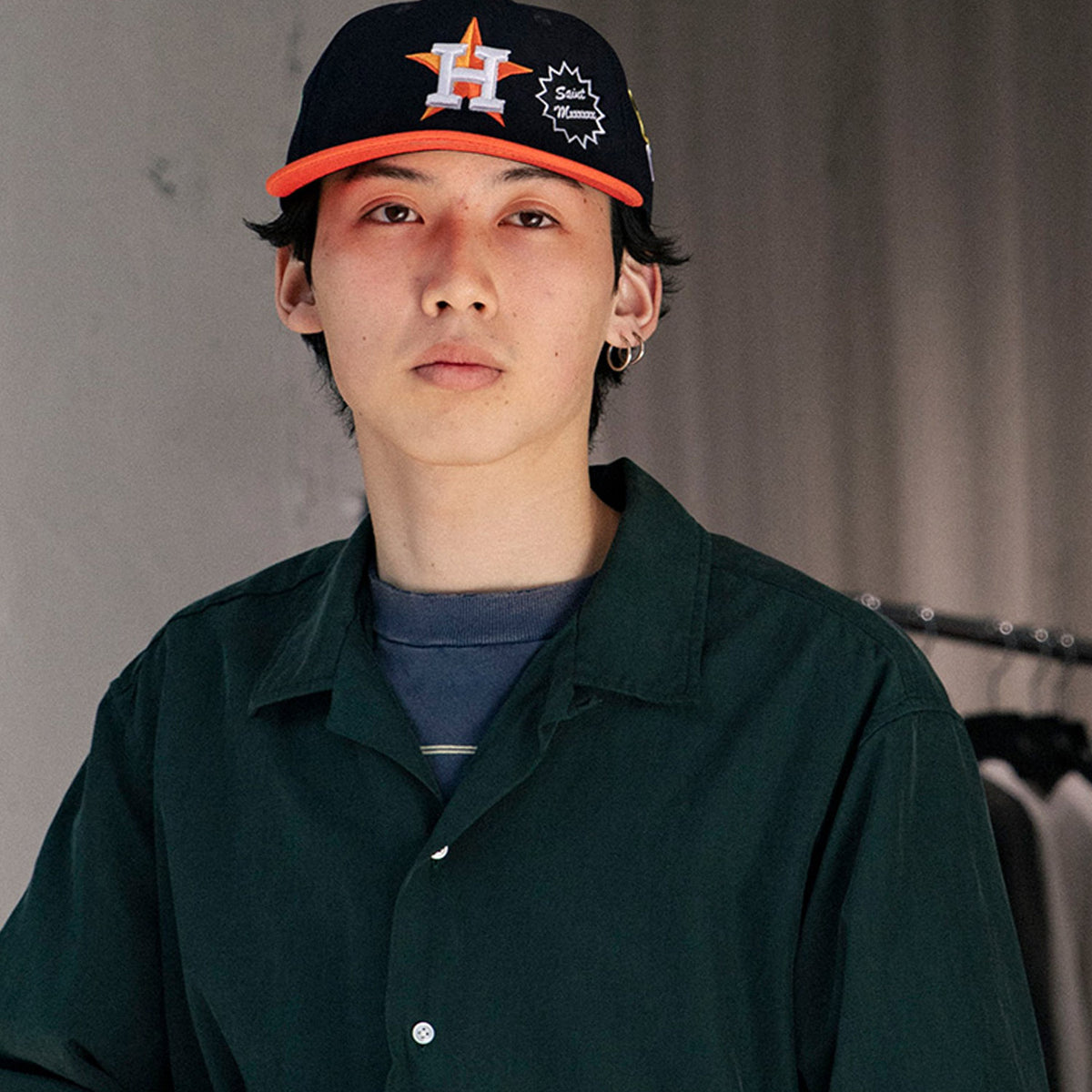 RC 9FIFTY ヒューストン・アストロズ ネイビー オレンジバイザー