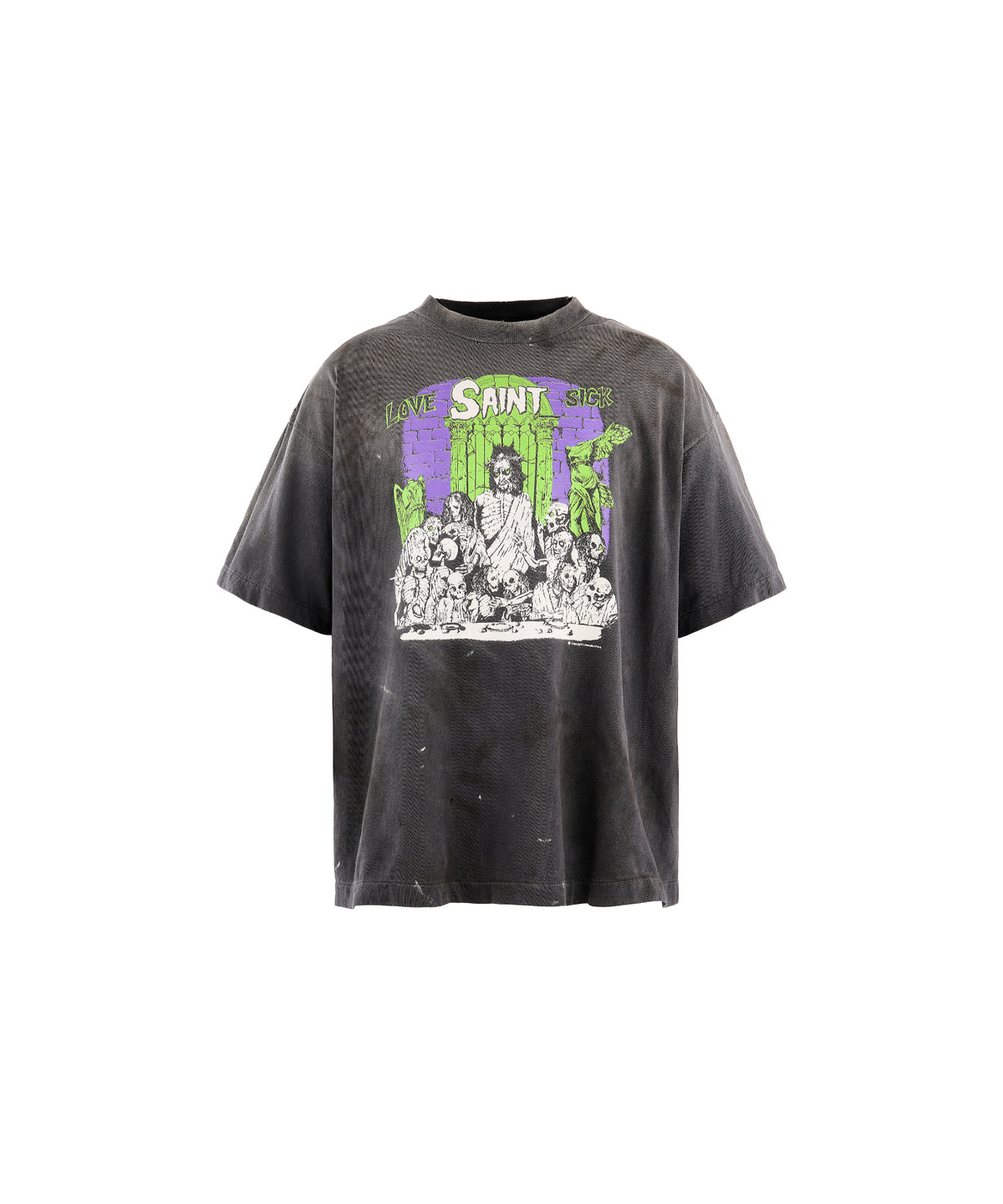 SS T-SHIRT/LOVE SICK/BLACK
