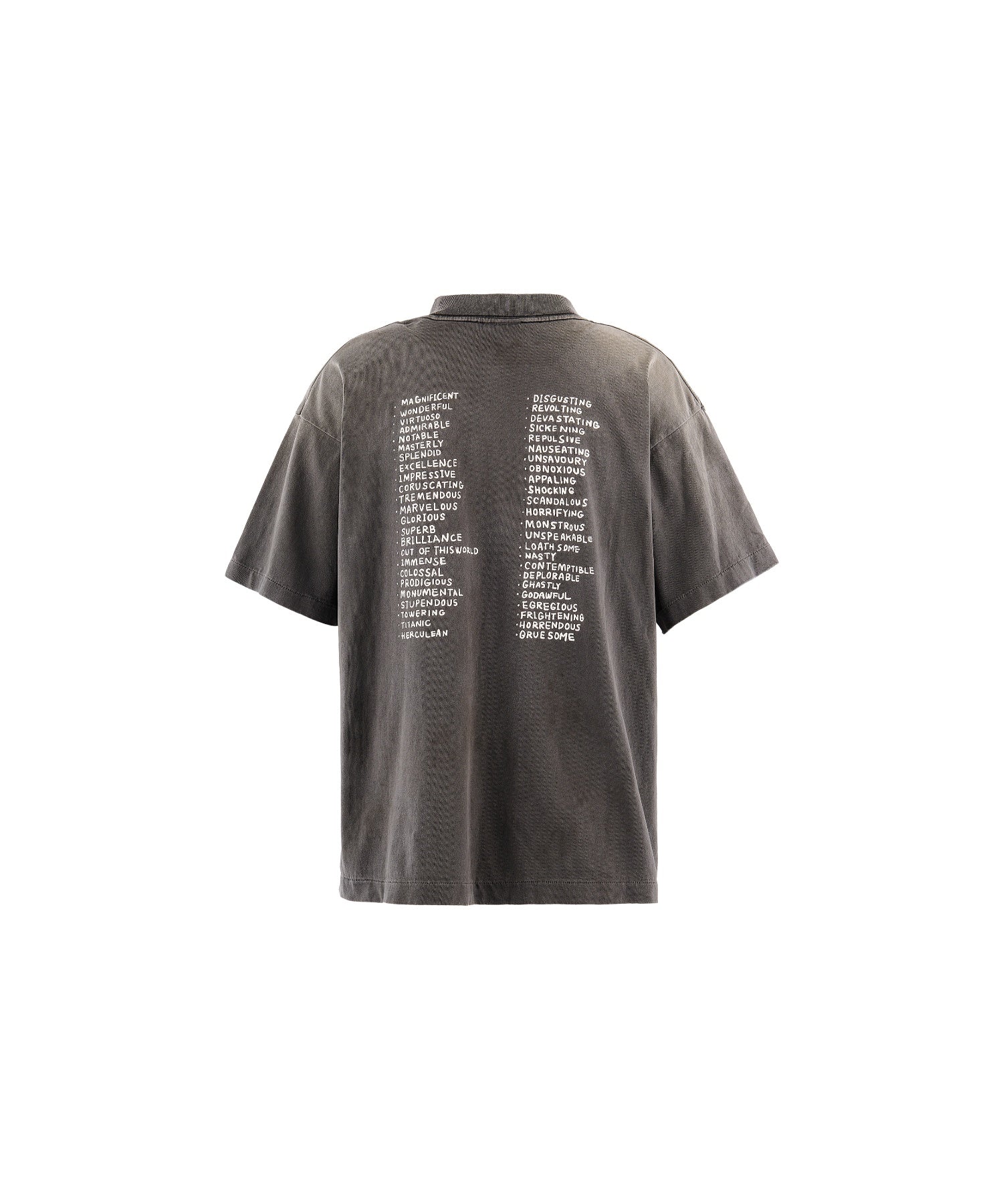 SS T-SHIRT/LIVING/BLACK