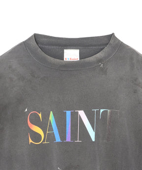 LS T-SHIRT/SAINT/BLACK