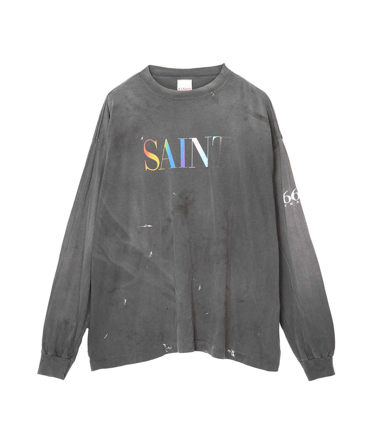 LS T-SHIRT/SAINT/BLACK