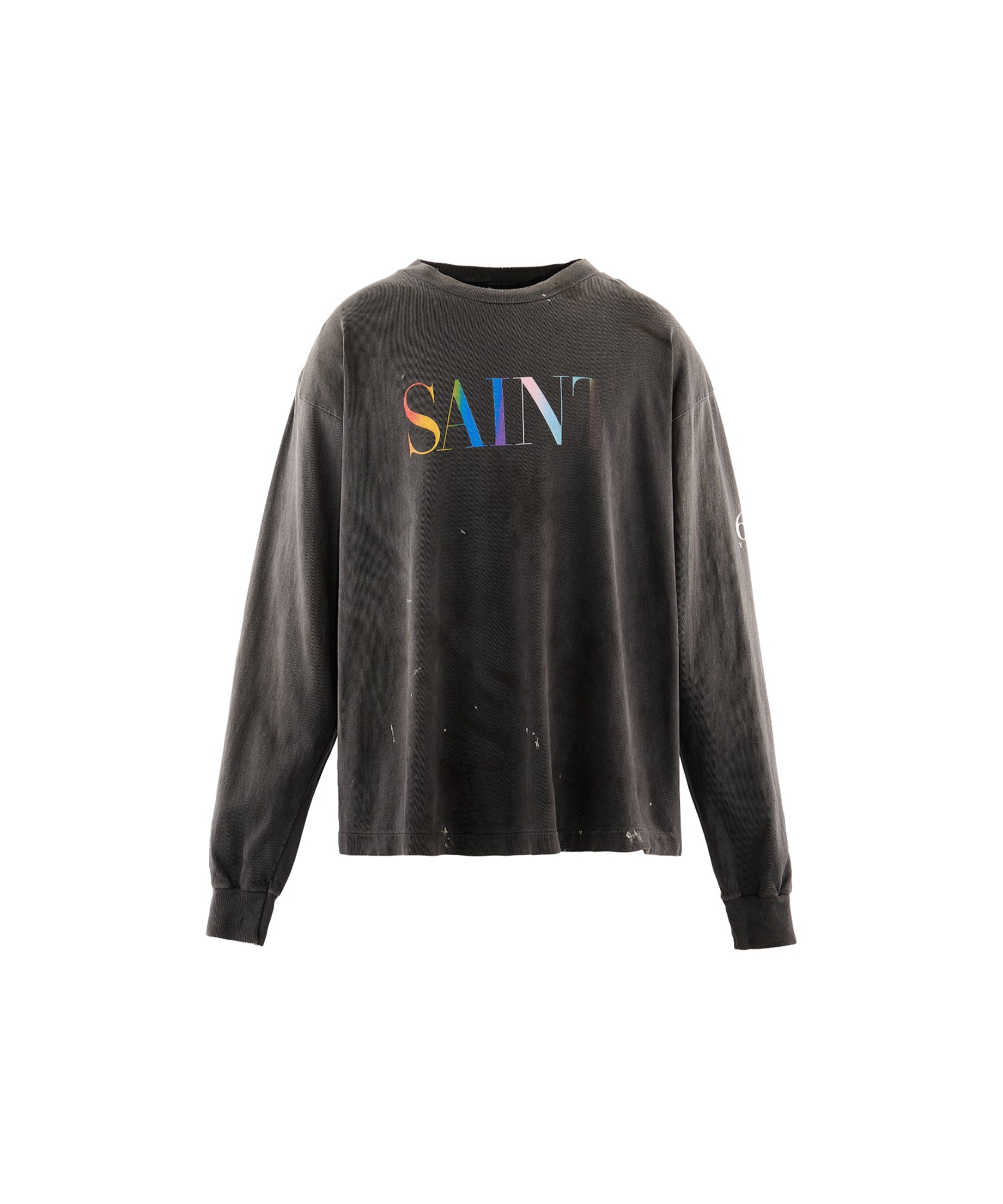 LS T-SHIRT/SAINT/BLACK