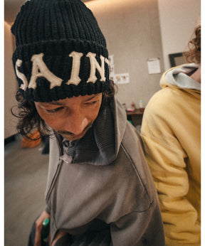 KNIT CAP/SAINT/BLACK