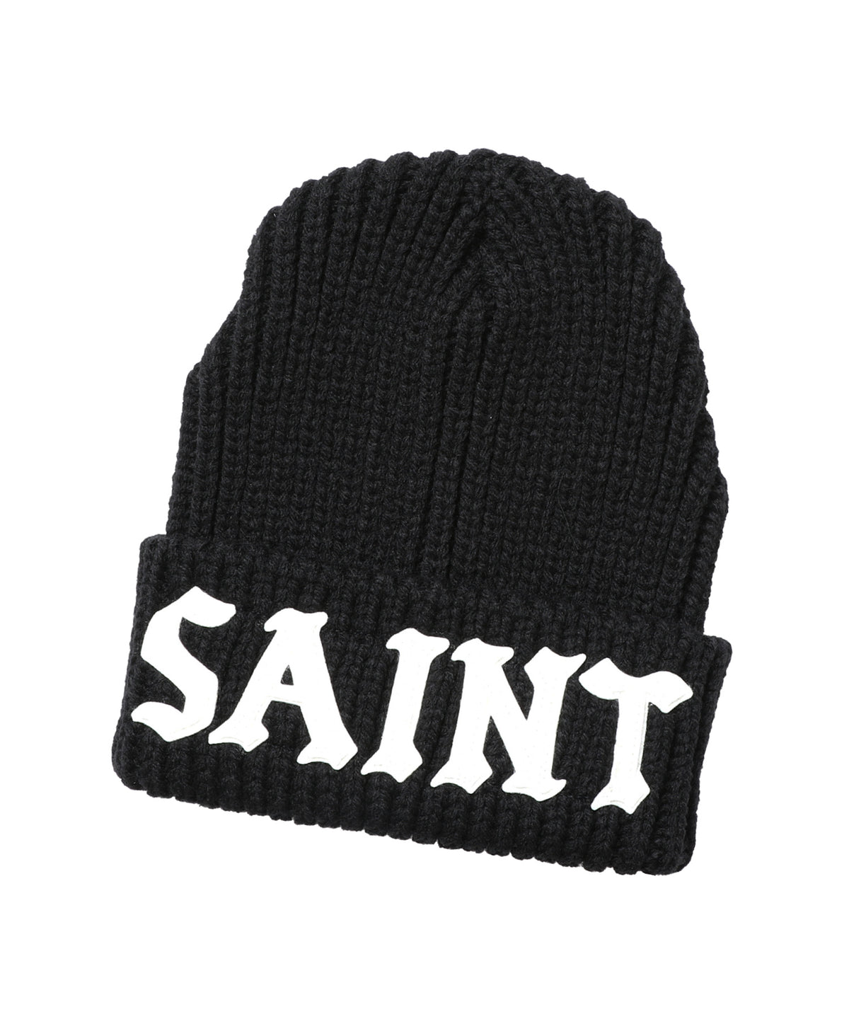 KNIT CAP/SAINT/BLACK