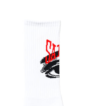 SOCKS / EYE / WHITE