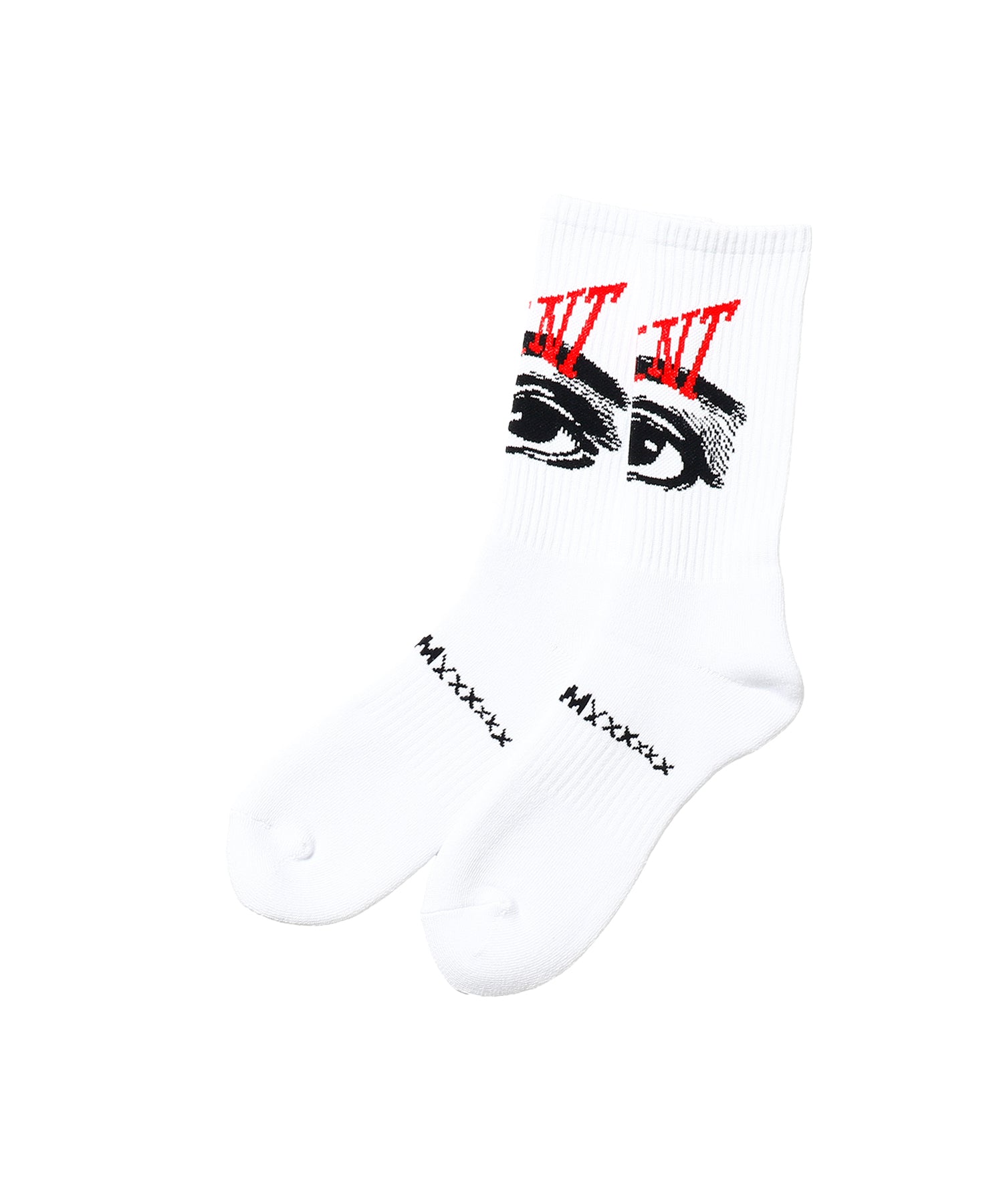 SOCKS / EYE / WHITE - SAINT MXXXXXX (セントマイケル) - accessory