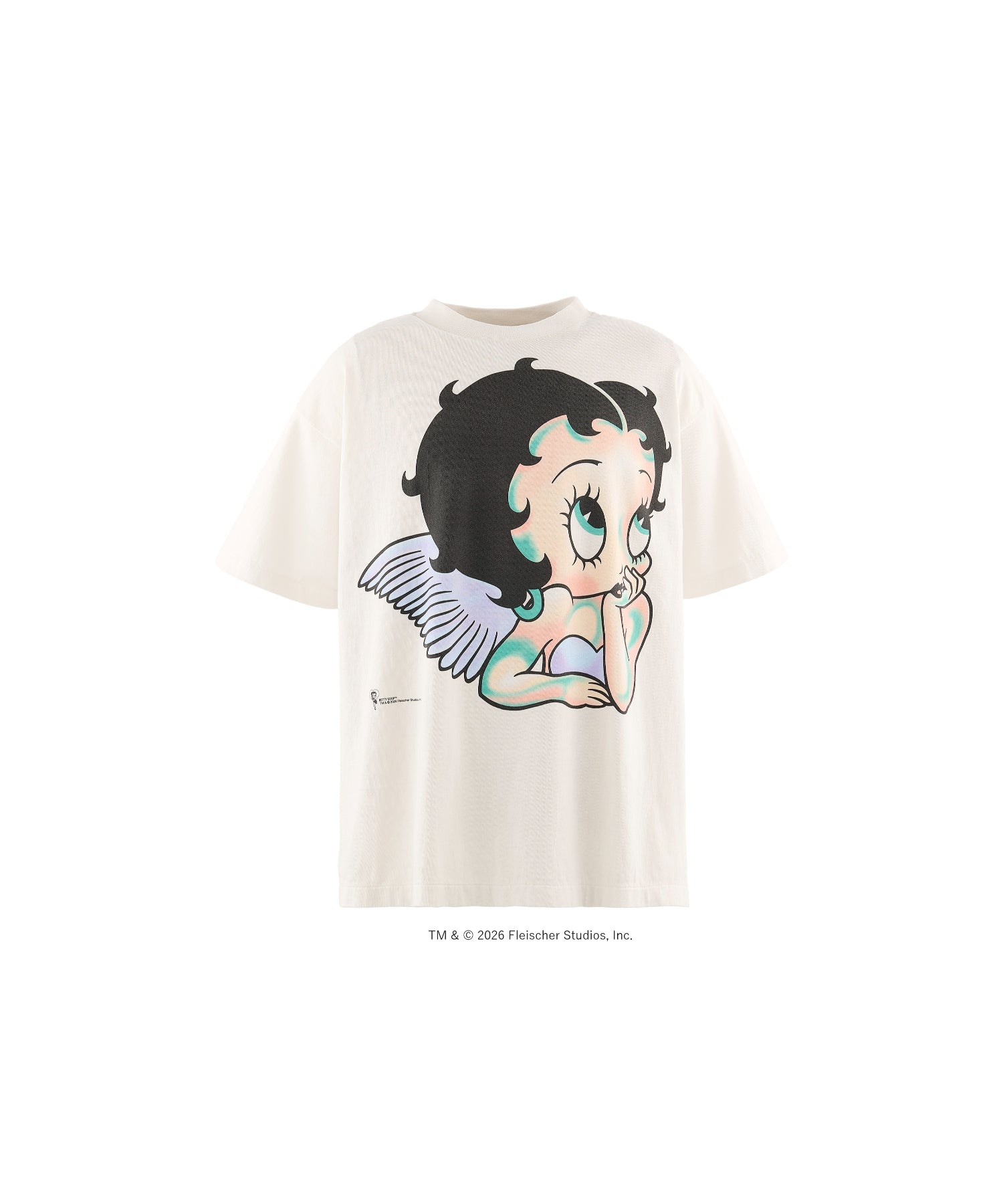 BTY_SS T-SHIRT/ANGEL/WHITE