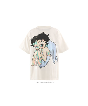 BTY_SS T-SHIRT/ANGEL/WHITE