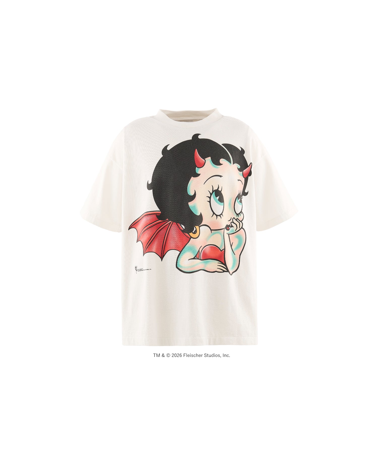 BTY_SS T-SHIRT/DEVIL/WHITE