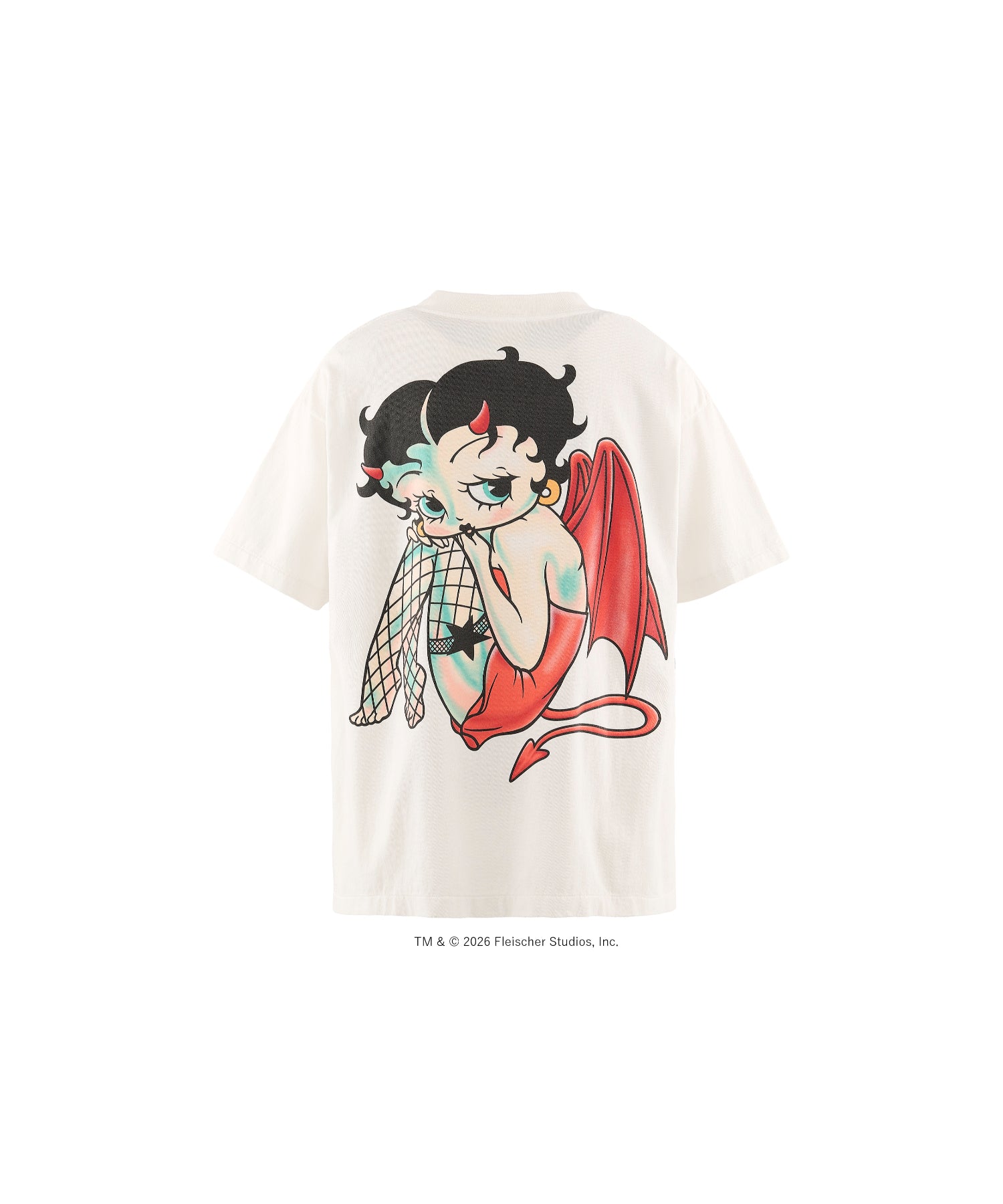 BTY_SS T-SHIRT/DEVIL/WHITE