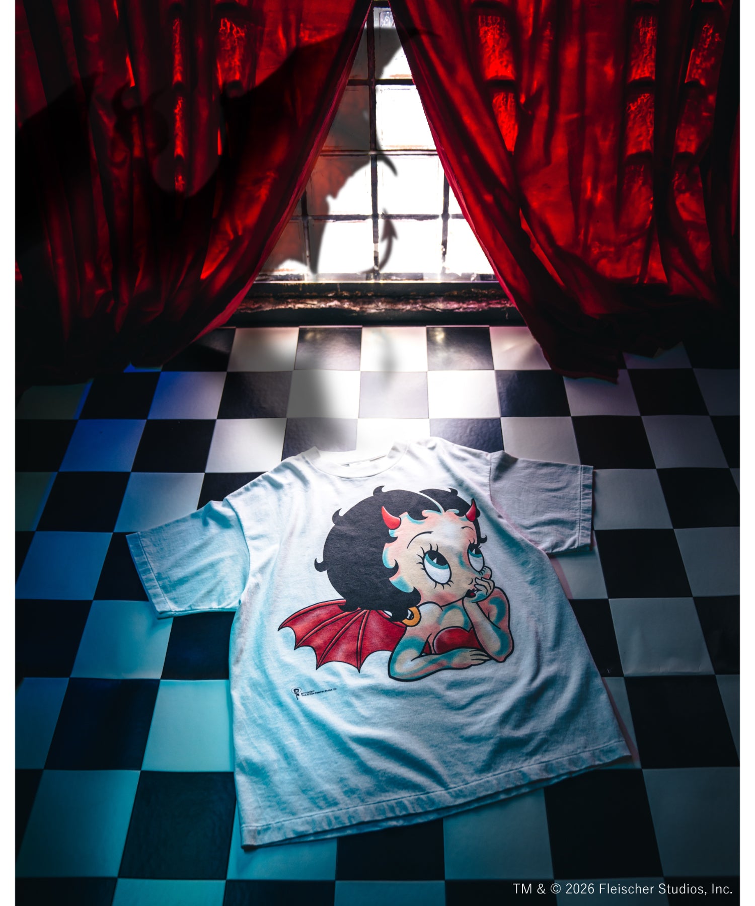 BTY_SS T-SHIRT/DEVIL/WHITE