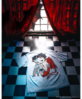 BTY_SS T-SHIRT/DEVIL/WHITE