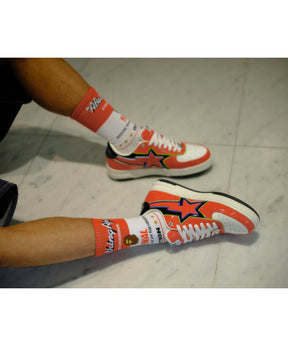 BAPE_SOCKS/FINAL/WHITE+RED