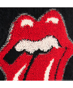 TRS_CRW N KNIT/LIPS&TOHGUE/BLK