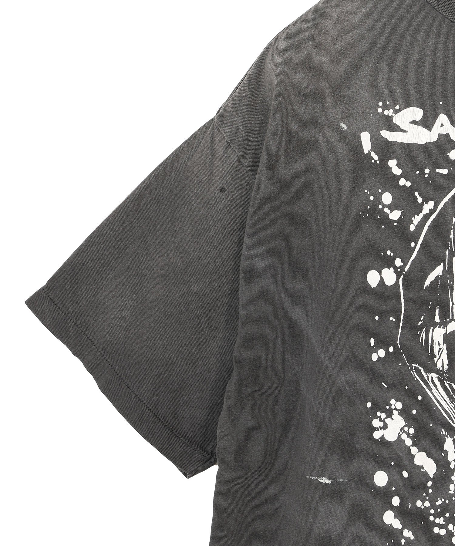 BKM_SS T-SHIRT/SAINT MEANS/BLACK