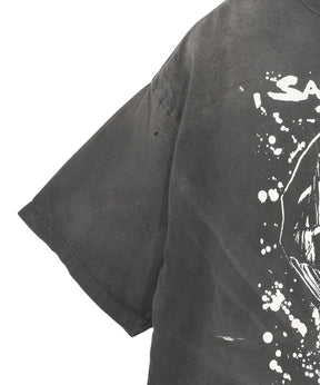 BKM_SS T-SHIRT/SAINT MEANS/BLACK