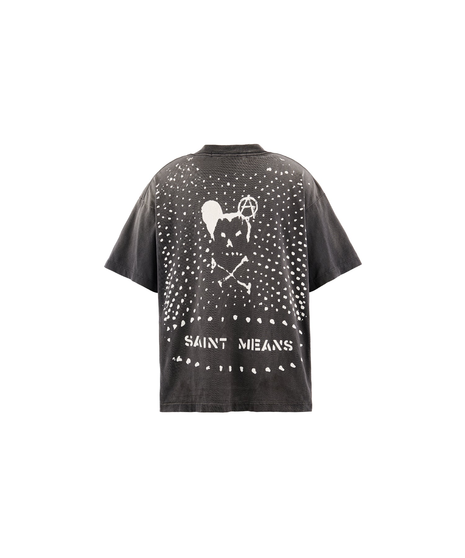 BKM_SS T-SHIRT/SAINT MEANS/BLACK
