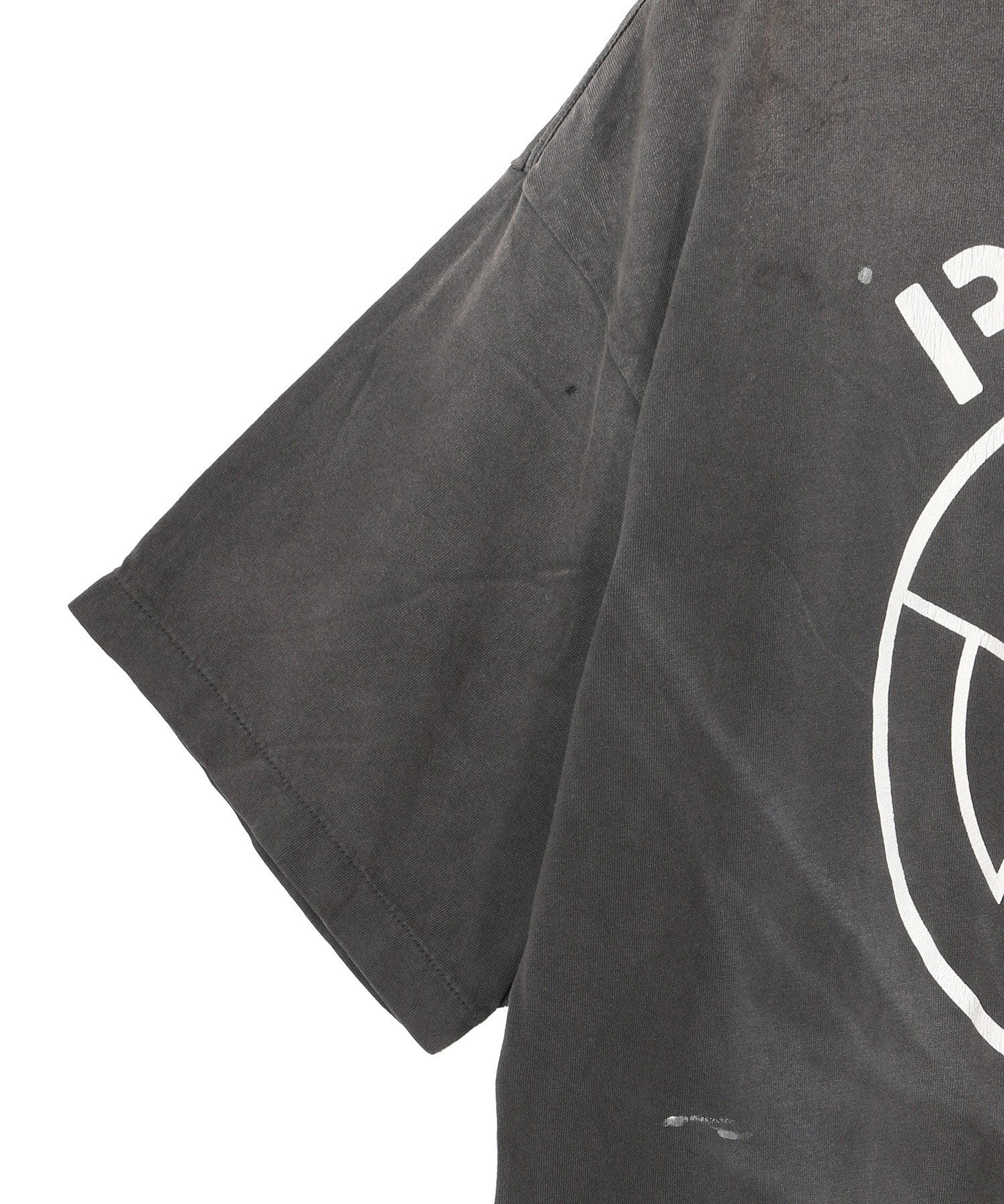 BKM_SS T-SHIRT/PEACE/BLACK