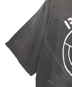 BKM_SS T-SHIRT/PEACE/BLACK