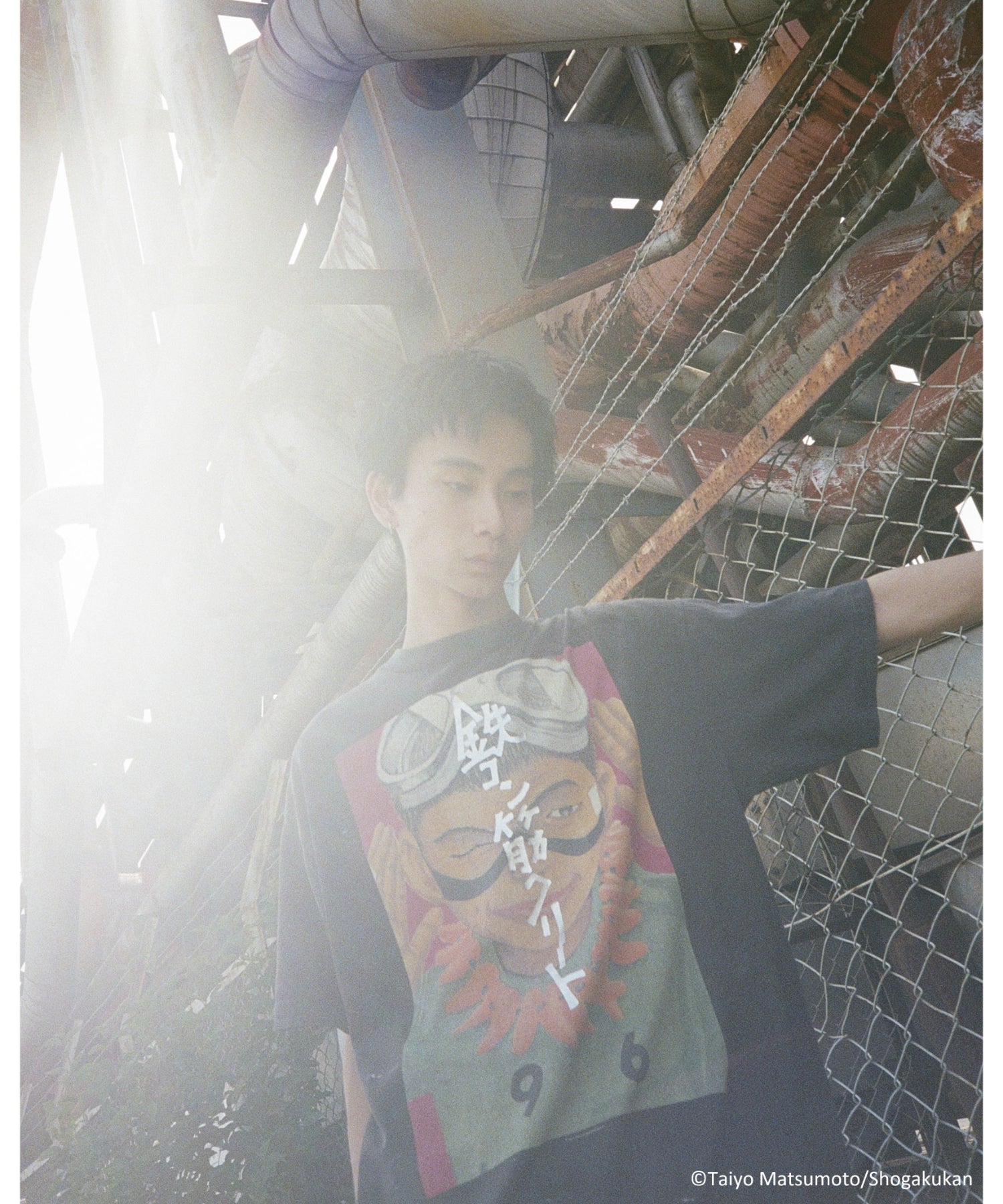 鉄コン筋クリート_SST-SHIRT/KURO/BLACK