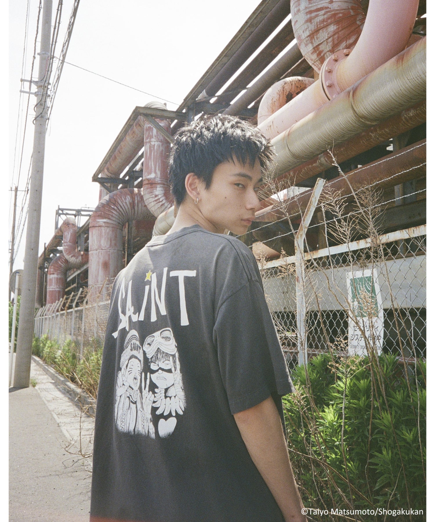 鉄コン筋クリート_SST-SHIRT/KURO/BLACK