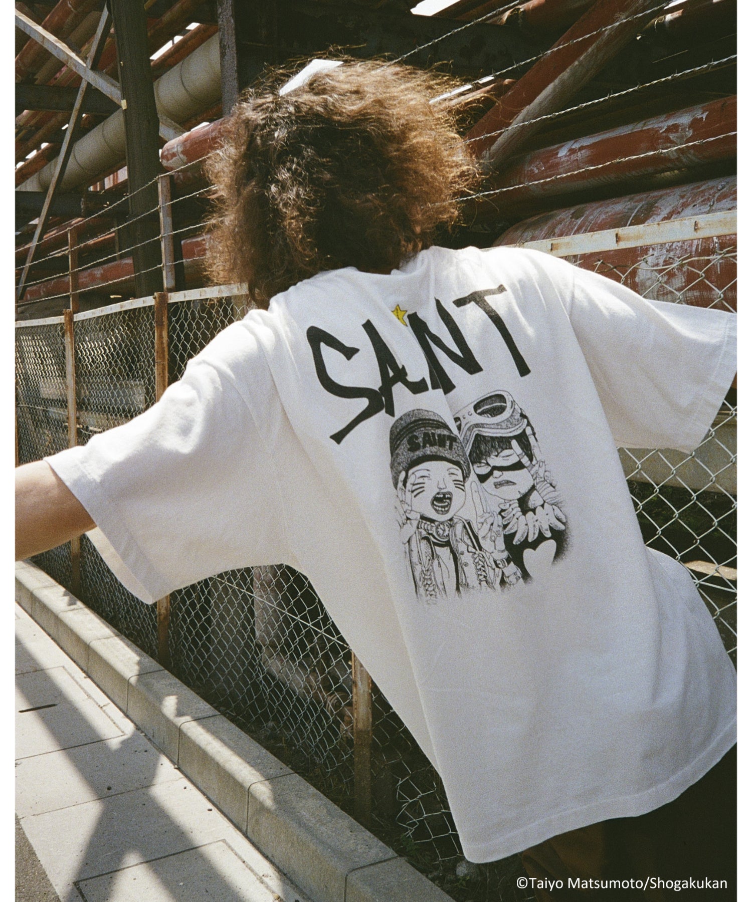 鉄コン筋クリート_SST-SHIRT/SHIRO/WHITE