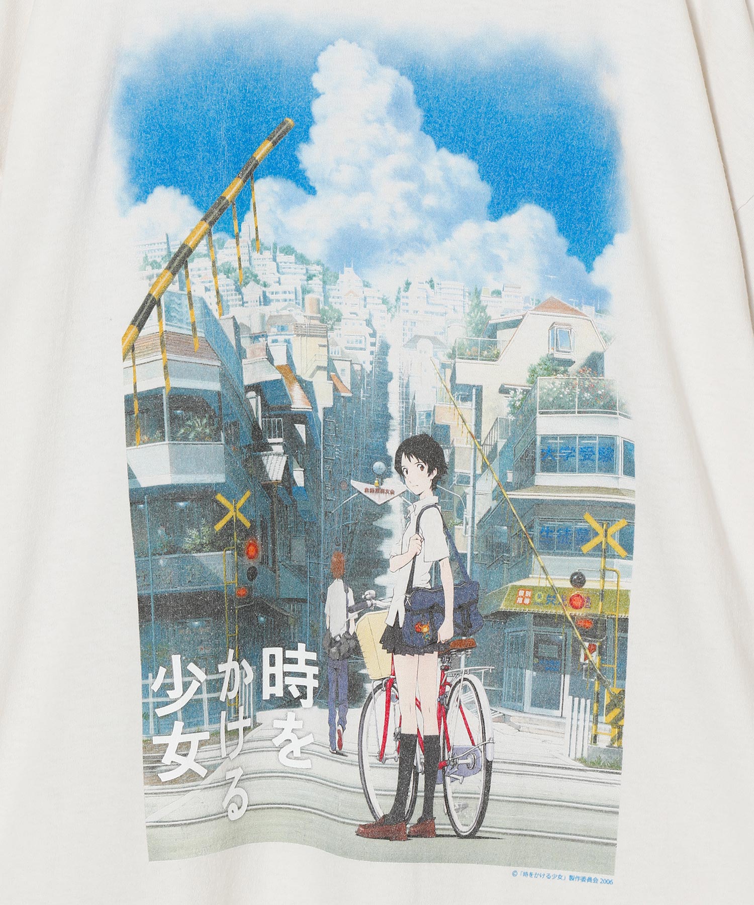 時をかける少女_SS T-SHIRT / SAINT / WHITE