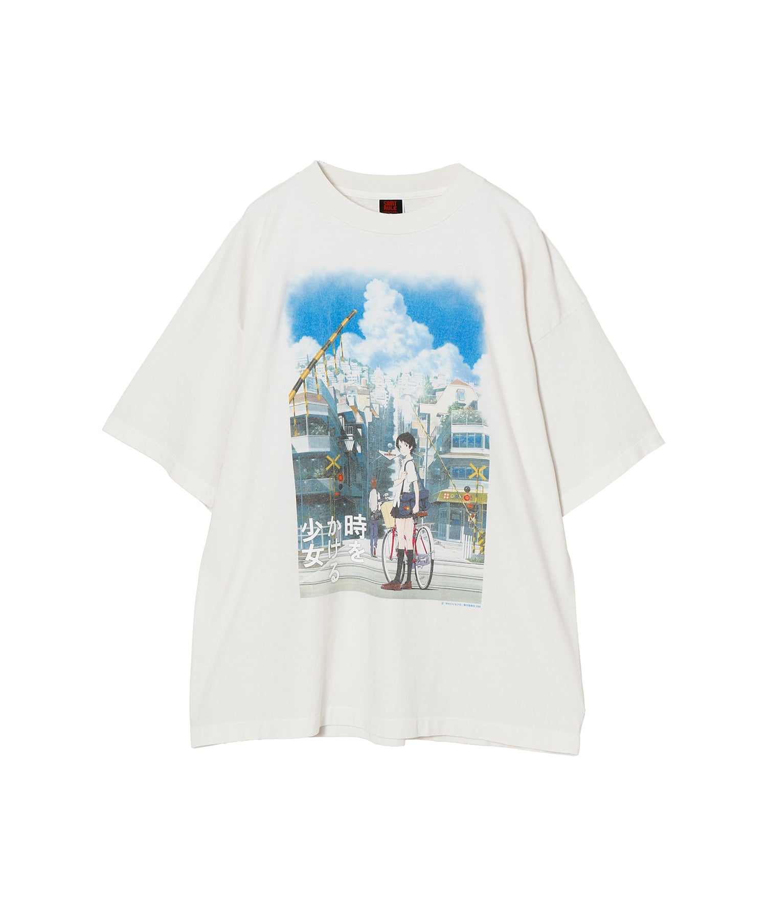 時をかける少女_SS T-SHIRT / SAINT / WHITE