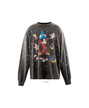 DSNY_LS T-SHIRT / FANTASIA / BLACK