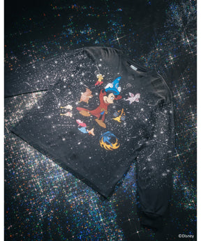 DSNY_LS T-SHIRT / FANTASIA / BLACK
