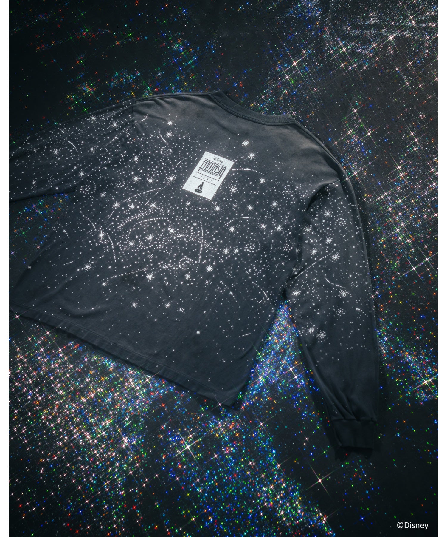 DSNY_LS T-SHIRT / FANTASIA / BLACK