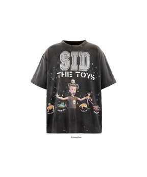 PIXAR_SS T-SHIRT / SID / BLACK