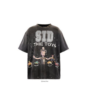 PIXAR_SS T-SHIRT / SID / BLACK