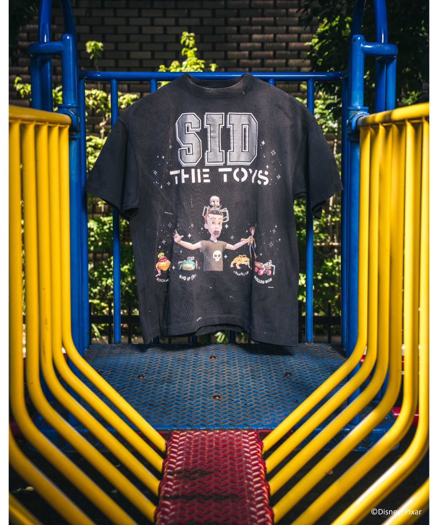 PIXAR_SS T-SHIRT / SID / BLACK