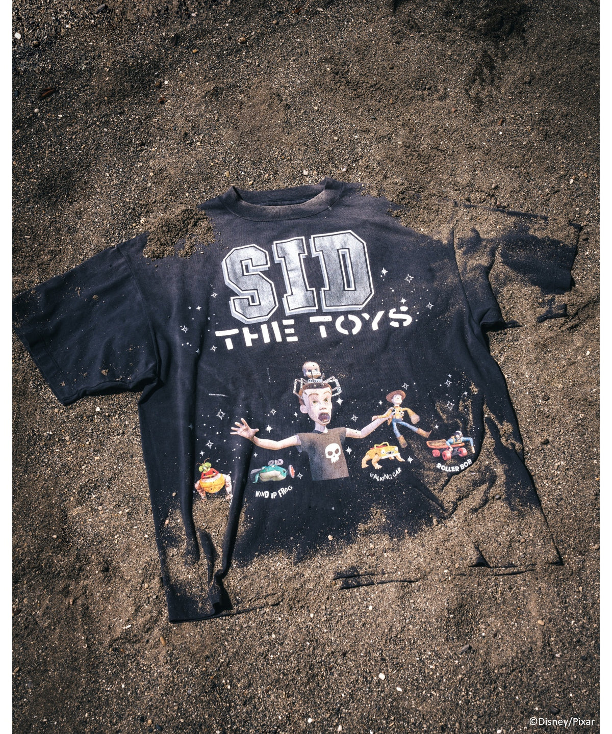 PIXAR_SS T-SHIRT / SID / BLACK
