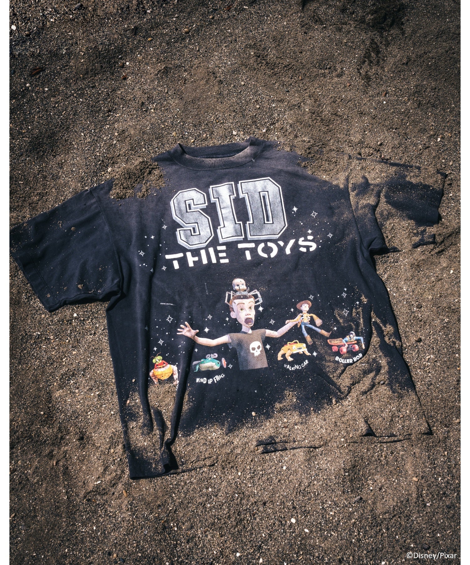PIXAR_SS T-SHIRT / SID / BLACK