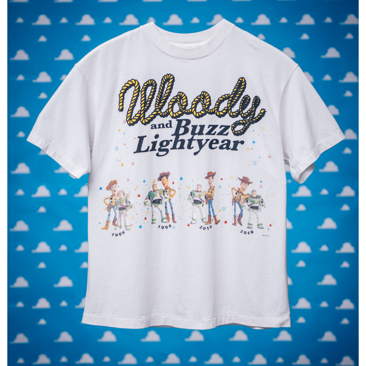 PIXAR_SS T-SHIRT / Woody&Buzz / WHT - SAINT MXXXXXX (セント