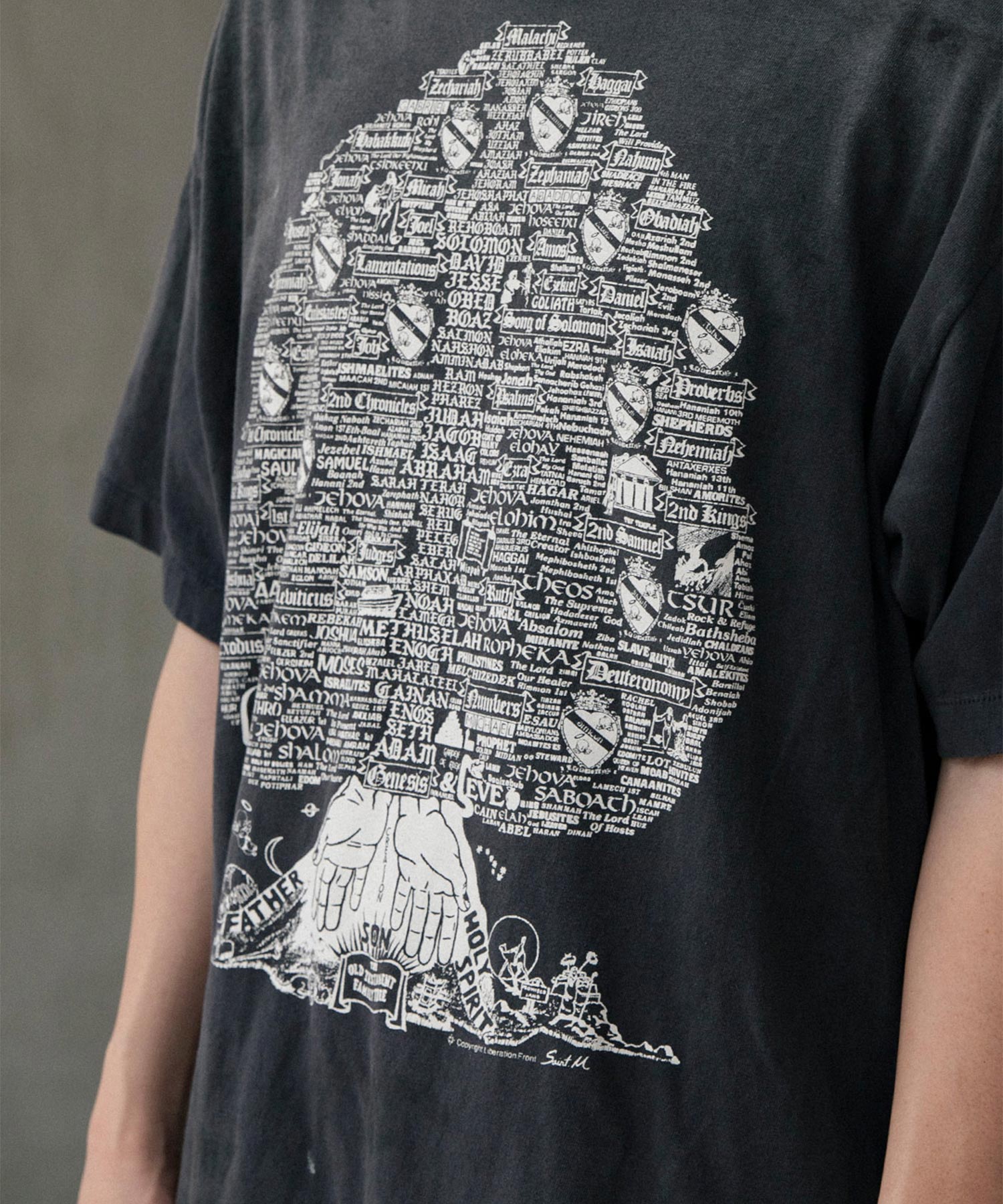 SS T-SHIRT/TREE/BLK
