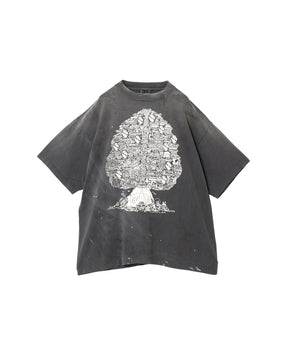 SS T-SHIRT/TREE/BLK