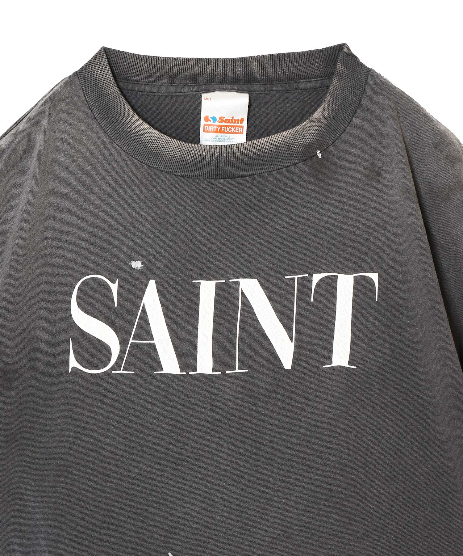 SS T-SHIRT/SAINT 666/BLACK