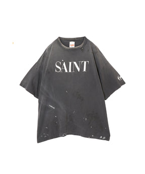SS T-SHIRT/SAINT 666/BLACK
