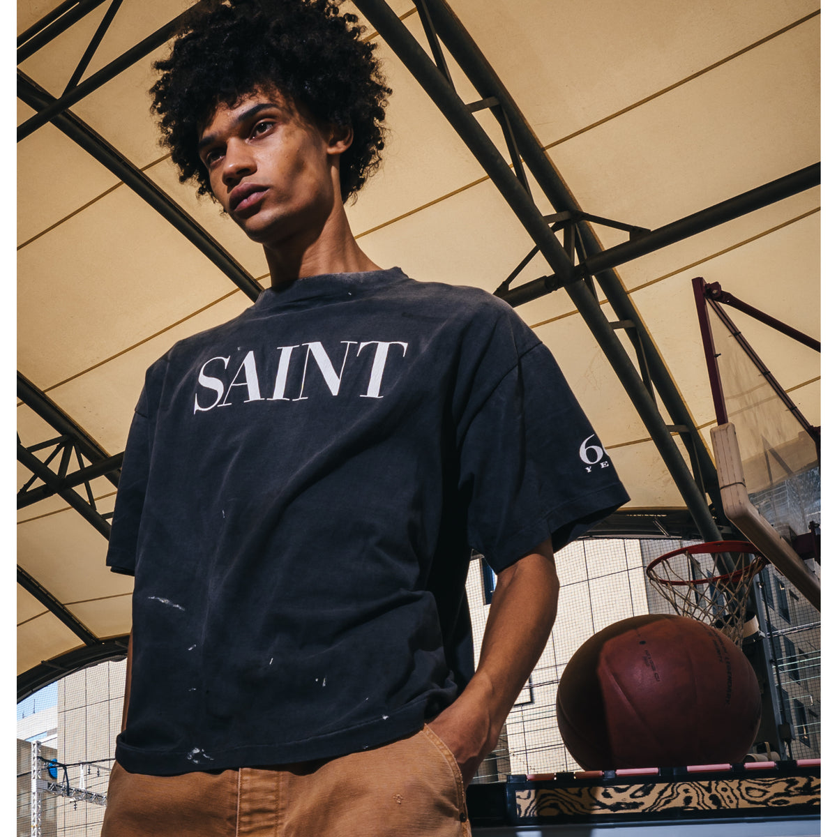 SS T-SHIRT/SAINT 6666/BLACK - SAINT MXXXXXX (セントマイケル