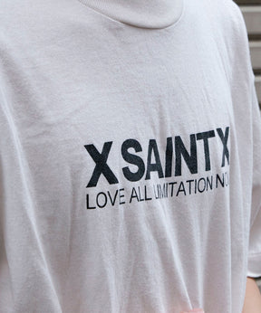 SS T-SHIRT/X SAINT X/WHITE