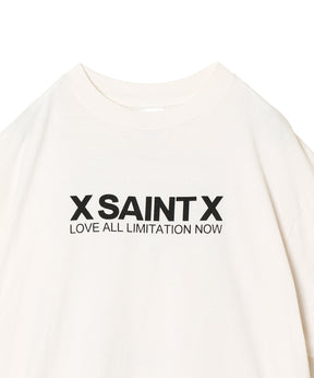 SS T-SHIRT/X SAINT X/WHITE
