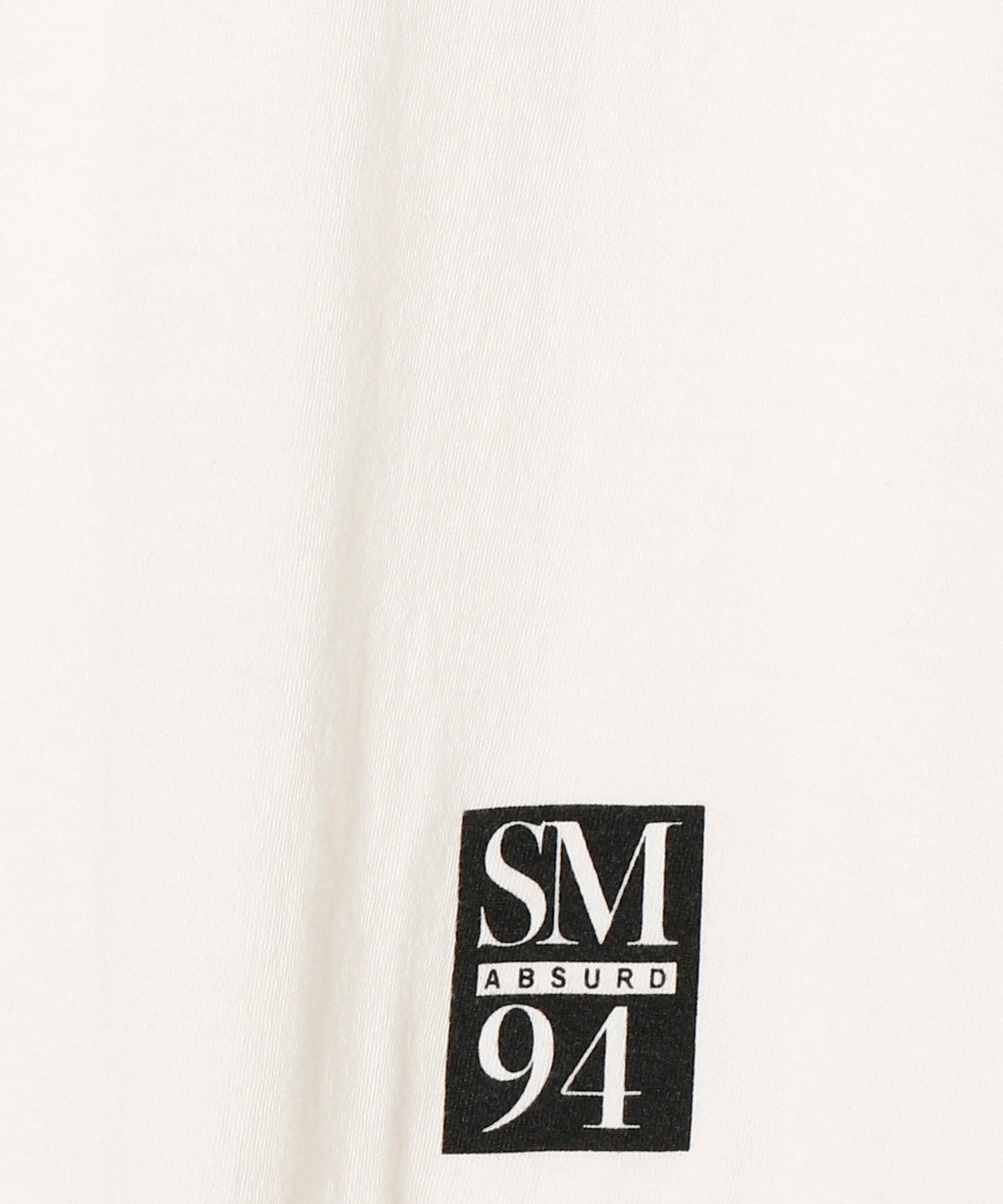 SS T-SHIRT/X SAINT X/WHITE